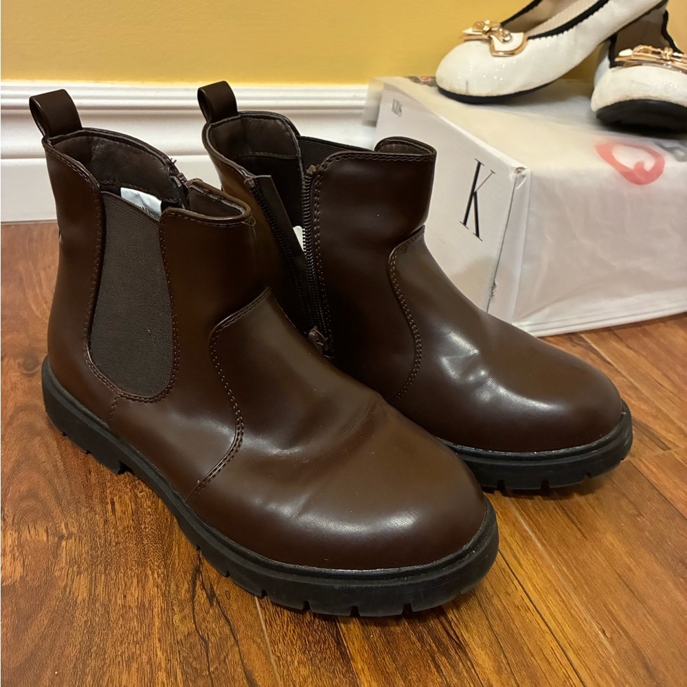 Dream Pairs Kids' Chocolate Brown Boots